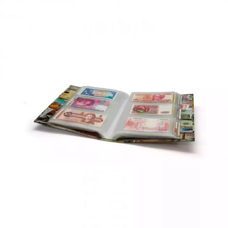 Álbum Bills para 300 billetes Leuchtturm