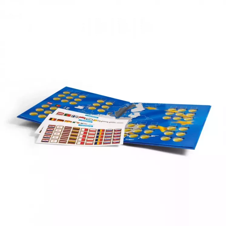 Álbum para monedas Presso, Euro-Collection para monedas de 2 Euros Leuchtturm