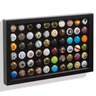 Cuadro-Chapas Vidrina para placas de cava o chapas Leuchtturm
