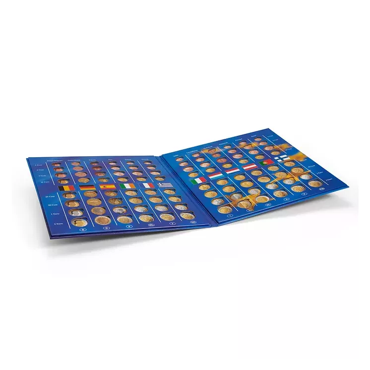 Álbum de monedas PRESSO Leuchtturm, Colección Euro Volumen 1