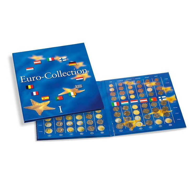 álbum presso monedas series euro